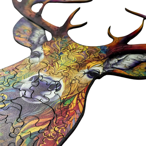 Wooden puzzle Deer