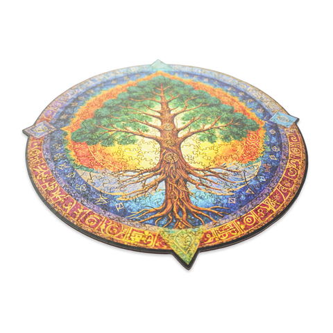 Sacred Grove Tree wooden puzzle 