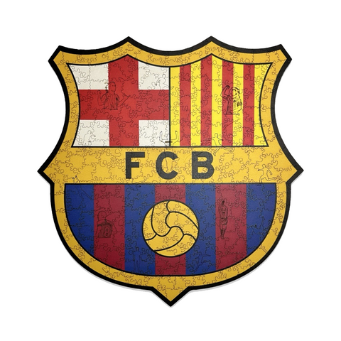 Drvena slagalica FC Barcelona