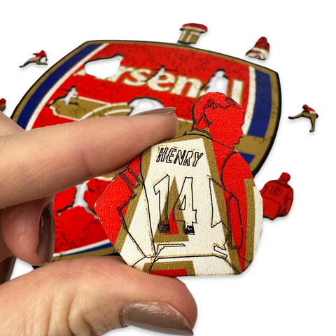 Drevené puzzle Arsenal FC