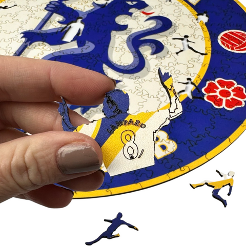 Drevené puzzle Chelsea FC