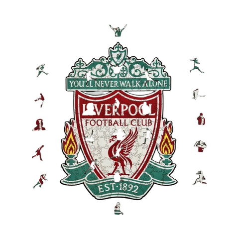 Drvena slagalica Liverpool FC