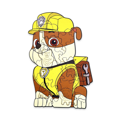 Wooden Puzzle Dog Bulldog