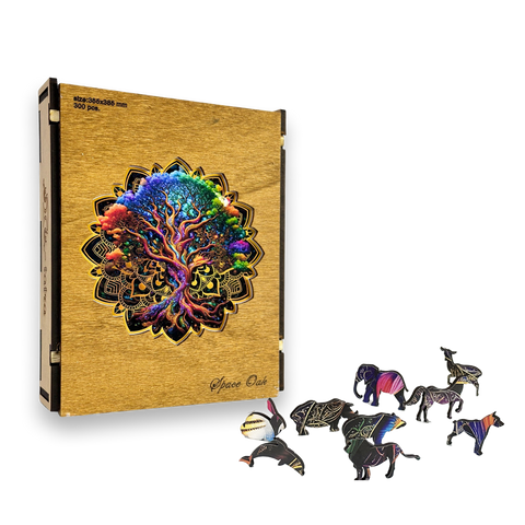 Tatra Space Oak wooden puzzle 