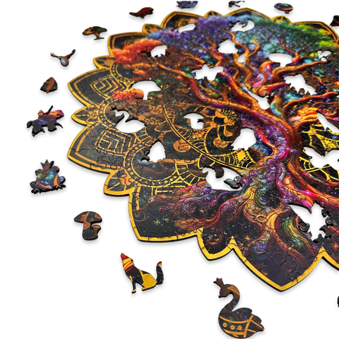 Tatra Space Oak wooden puzzle 