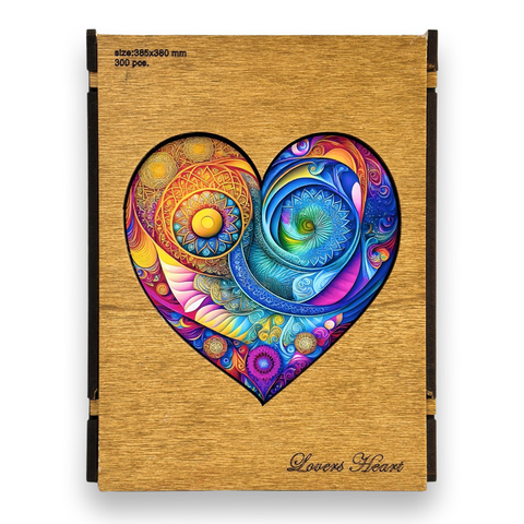 Tatra Lovers Heart wooden puzzle 