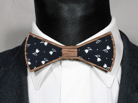 Bow tie set + Tulip handkerchief